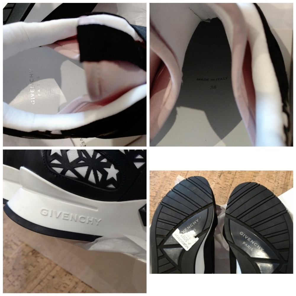 SOLD!  Givenchy Leather Runner Active Sneakers - Picture 6 of 8